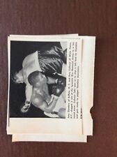 K1b Ephemera 1950s Picture Boxing Joey Giambra Buffalo Rory Calhoun N Y picture