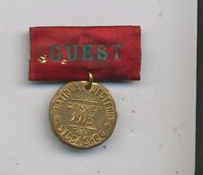 Early 1913 National Western stock show guest badge Denver picture