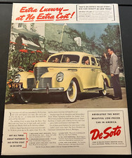 Yellow 1939 DeSoto 