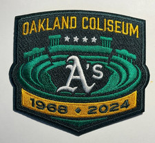 Oakland A's Athletics patch oakland coliseum patch Oakland Coliseum iron or 4
