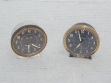 VINTAGE WESTCLOX BABY BEN STYLE 7 ALARM CLOCKS BOTH WORK WELL HANDS GLOW READ picture