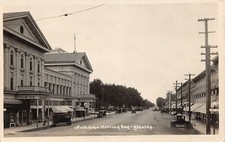 J17/ Greeley Colorado RPPC Postcard c1920s Ninth Ave Hotel Stores Sterling 290 picture