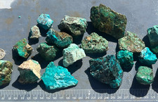 Ray Mine Arizona Blue Chrysocolla Rough 1.5lb Natural Untreated Lapidary Stone picture