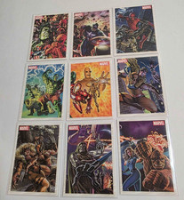 2011 MARVEL UNIVERSE MARVEL ORIGINALS CHASE CARD SET MO1-MO9 picture