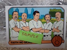 FAITH NO MORE CONCERT CARD picture
