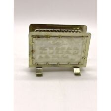 Vintage Metal Napkin Holder Table Grace Daily Prayer picture