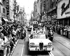 Dodgers Manager Walter Alston, (R) & coach Charlie Dressen Los Angeles Parade picture