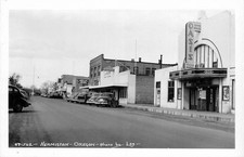 1947 Hermiston, Oregon OASIS Theater Street Scene RPPC Photo by Lee picture