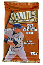 1999 Baseball Topps Stadium Club Never Compromise Pack,(1) Pack,A-Rod (B5) picture