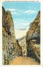 Postcard 1920 California Q' De Porka Sonora mono State Highway Hess CA24-4195 picture