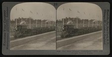 The Ross Winans' Camelback, 1873, with freight train of period  Old Photo picture