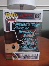 FUNKO Freddy Krueger #02 (Robert Englund) Mad Monster Authenticated  picture