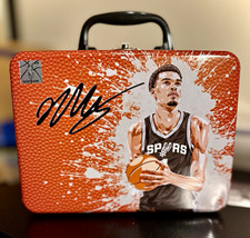 NBA 2021 Collectible Advertising Tin Luka Doncic & Victor Wembanyama picture