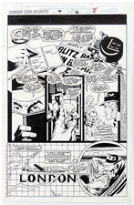 Midnight Sons Unlimited #9 Page 6 James Fry Original Comic art Marvel 1995 picture