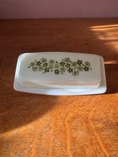 PYREX Spring Blossom Crazy Daisy Dish & Lid Vintage Grandma Core Country Cottage picture