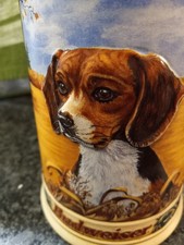 1995 Collector’s Anheuser Busch Beagle Lidded Stein (Hunters Companion Series) picture