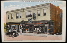 Vintage Postcard 1915-1930 Schultz Building, Penns Grove, New Jersey (NJ) picture