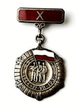 Poland Medal for Long Service X 10 Years 1938 Bronze Polish II Republic picture