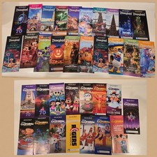 Lot of 35 Disneyland & DCA  Guidemaps (2021 until Present) picture