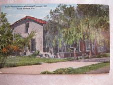 Santa Barbara CA ~ General Fremont's Headquarters ~ Santa Barbara CA ~ # 210 picture