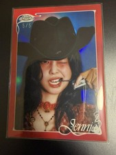 2026 Topps Chrome JENNIE RED REFRACTOR 5/5 Omega Card #24 /5 picture