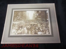 11/11 1918 ARMISTICE DAY PHOTO MINNEAPOLIS MN MINNESOTA 7TH & NICOLLET picture