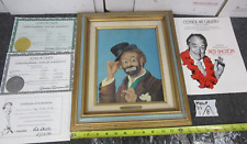 Center Art Gallery Framed Signed Red Skeleton Freddie the Freeloader Painting picture