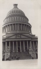 Antique 1927 U.S. Capitol Building Washington D.C. 1927 Original Rare Photo picture