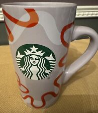 Starbucks Mermaid 2023 16 Oz Purple Red Ribbon Coffee Latte Mug picture