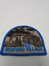 VINTAGE OLD BEDFORD VILLAGE PENNSYLVANIA  EMBROIDERED PATCH  picture