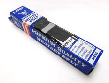 US Navy Black Belt One size Non-slip P/W Mirror Finish Tip Men's Uniform NEW picture
