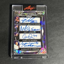 2025 Leaf Metal Authentics - Mighty Ducks Sports Cast /2 Eight Auto # SC-1 picture