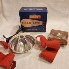 EVEREADY HEAD LITE No. 3452 Made in U.S.A. Vintage Headlamp Light NOS New in Box picture