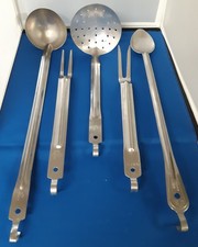 US Military Mess Hall Utensils Nash Bico Clyde Androck 1952-1966 Set Of 5 picture