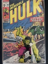 Incredible Hulk #143 (Marvel 1971) Bronze Age DOCTOR DOOM picture