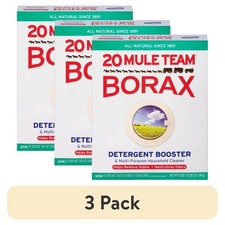 3 Pack 20 Mule Team Borax Laundry Booster Multi-Purpose Cleaner 65 oz Each picture