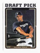 2005 Topps Chrome Updates & Highlights Nelson Cruz RC Rookie Card UH210 Brewers picture