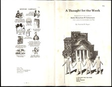Judaica Israel Old Brochure Rabbi Menachem M. Schnerson Lubavitch Chabad 1980 picture