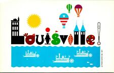 Frank Nofer Artist Signed 1977 Louisville Kentucky KY UNP Vtg Chrome Postcard  picture