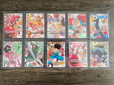 Round 1 x One Piece Promo Cards - Full Set of 10 NM English picture