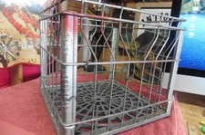 Vintage Metal Sealtest Milk crate carier 11/68 picture