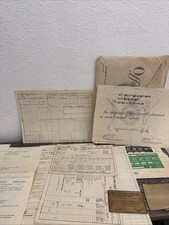 Vintage 1950s-60s US Air Force Historical Archive | Price W. Posey Ephemera Lot picture