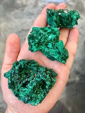 Raw Malachite Cluster, Natural Malachite from Congo picture