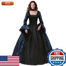 WYZJL Victorian Dress Women Inspiration Maiden Costume Gothic Rococo Dress picture