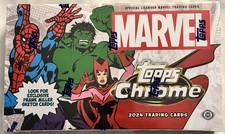 2024 Topps Chrome Marvel Hobby Box Factory Sealed  picture