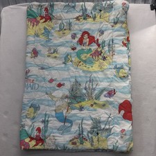 Vintage Disney The Little Mermaid Ariel Comforter Quilt Twin Bedding See Photos picture