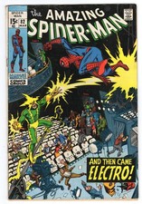 Amazing Spider-Man 82 1970 Marvel Comics VG 4.0 Gwen Stacy Electro Harry Osborn picture