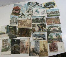 CALIFORNIA. NORCAL TO SOCAL PRE-LINEN POSTCARD LOT POSTED/USED PICTURESQUE VIEWS picture