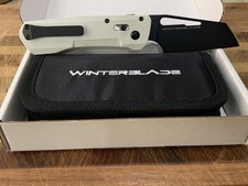 WinterBlade Co Severn White G10 Handles – Clean Condition Batch 2 14C28N Rare picture