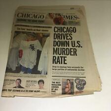 Chicago Sun-Times: Oct 18 2005 Chicago Drives Down U.S Murder Rate picture
